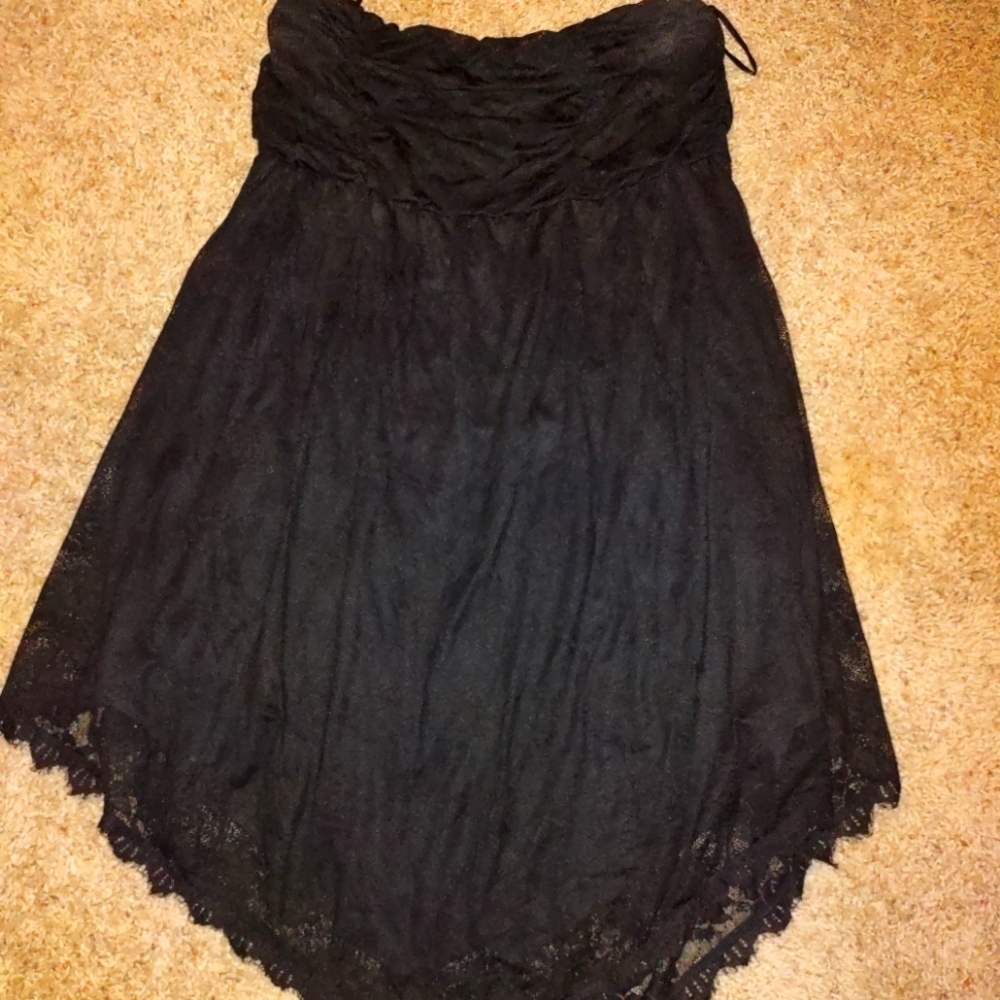 Torrid lace strapless dress size 3x
